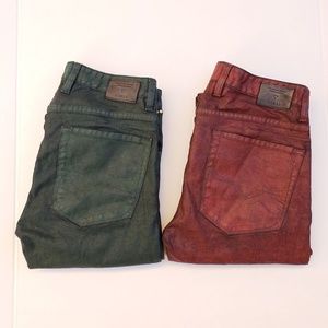 slim straight tapered jeans